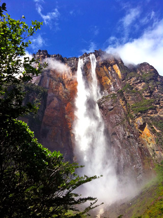 Salto Ángel, la caida de agua más alta del mundo